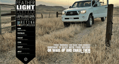 Desktop Screenshot of featherlightppg.com